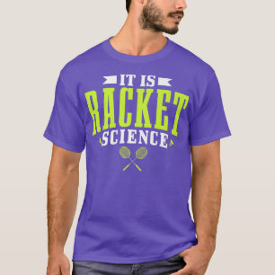 Camiseta Badminton It Is Racket Science Men Women Funny Pre