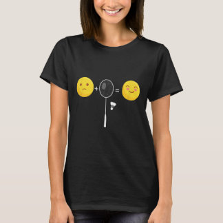 Camiseta Badminton Love Happy Team Player Coach Funny Shutt