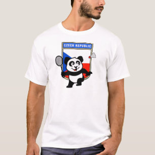 Camiseta Badminton Panda República Checa