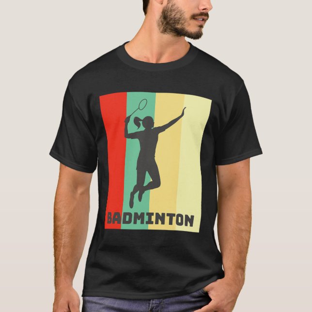 Camiseta Badminton Player Badminton Lover (Anverso)