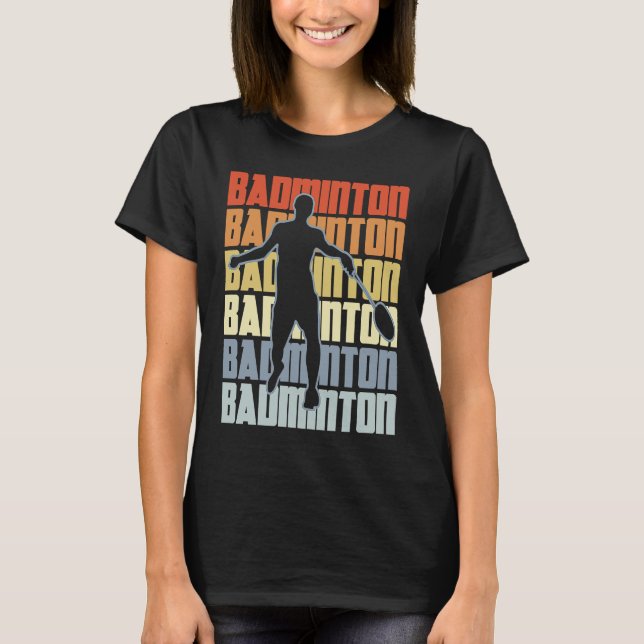 Camiseta Badminton Player Singles Badminton Pro (Anverso)