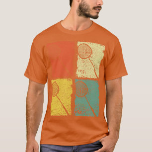 Camiseta Badminton Racket Badminton Retro 3