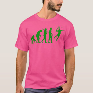 Camiseta Badminton Shuttlecock Evolution Badminton Player T