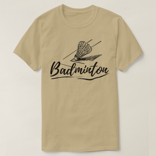 Camiseta Badminton Speedminton 1 (Diseño del anverso)