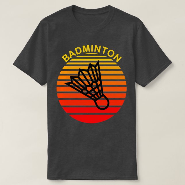 Camiseta Badminton Sunset T (Diseño del anverso)