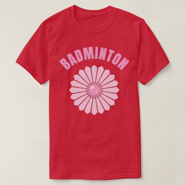 Camiseta Badminton T (Diseño del anverso)