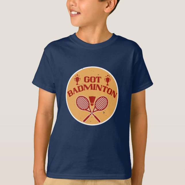 Camiseta Badminton - Tengo Badminton (Anverso)