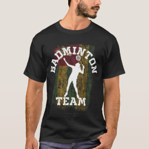 Camiseta Badminton Togo Jugador de Juegos Netos Badminton