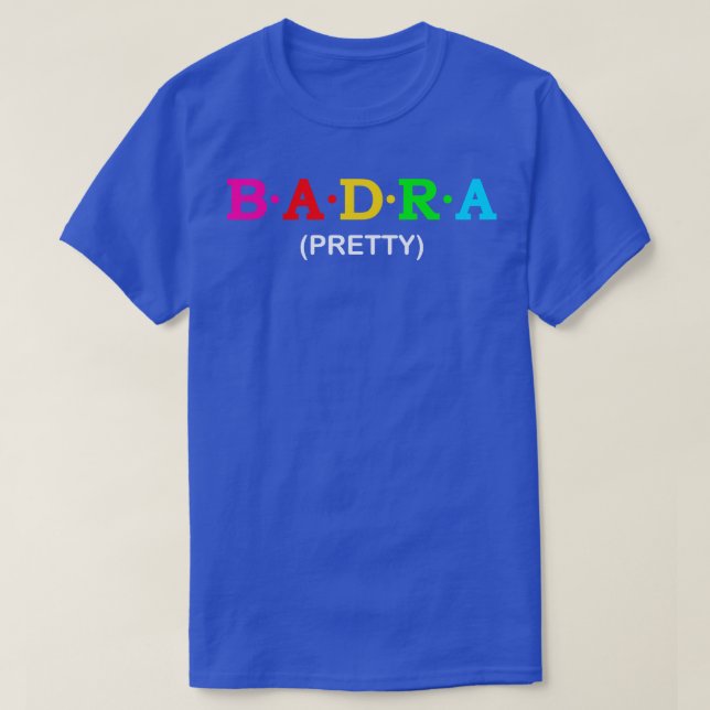 Camiseta Badra Bonito (Diseño del anverso)