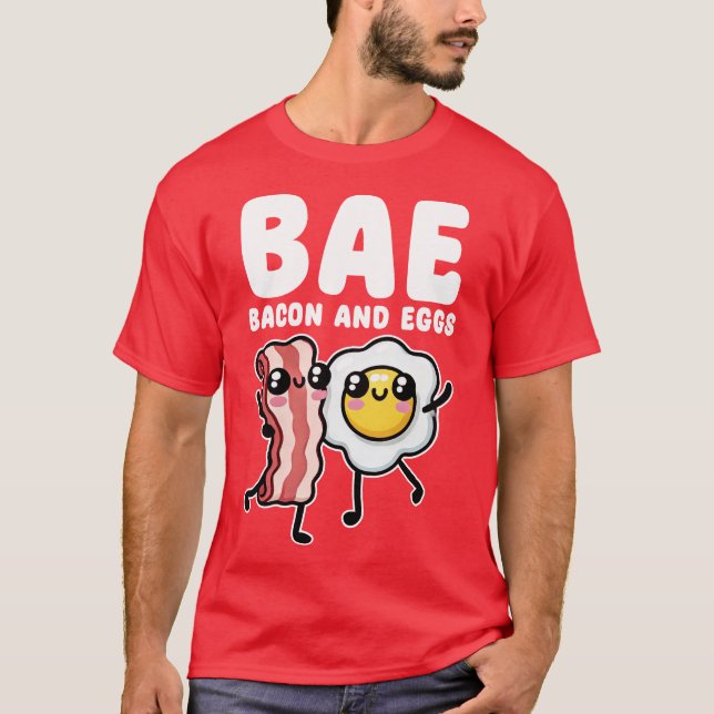 Camiseta BAE Bacon y Huevo (Anverso)