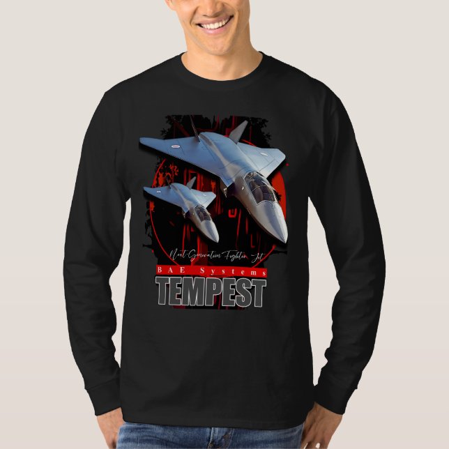 Camiseta BAE Systems Tempest A La Próxima Generación Fighte (Anverso)