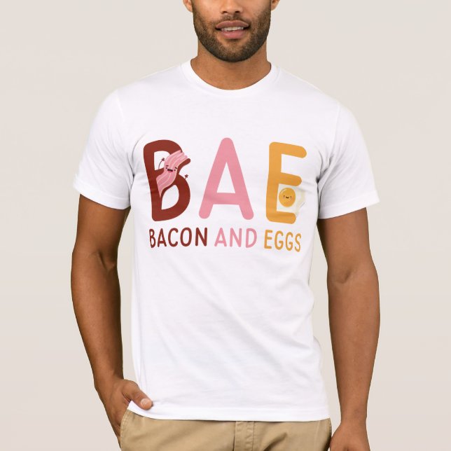 Camiseta BAE Tocino Y Huevos (Anverso)