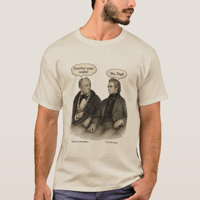 Camiseta Baermann's Scale Secret: Dad's Eternal Lesson (Anverso)