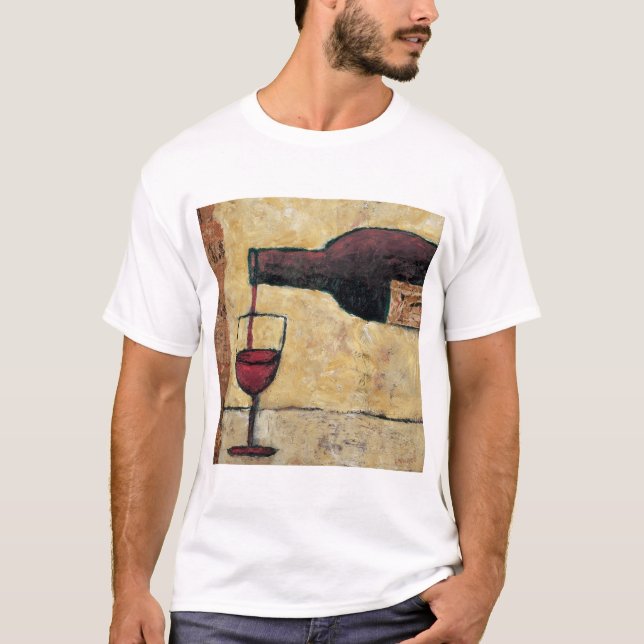 Camiseta BAG04 Wine.tif rojo (Anverso)