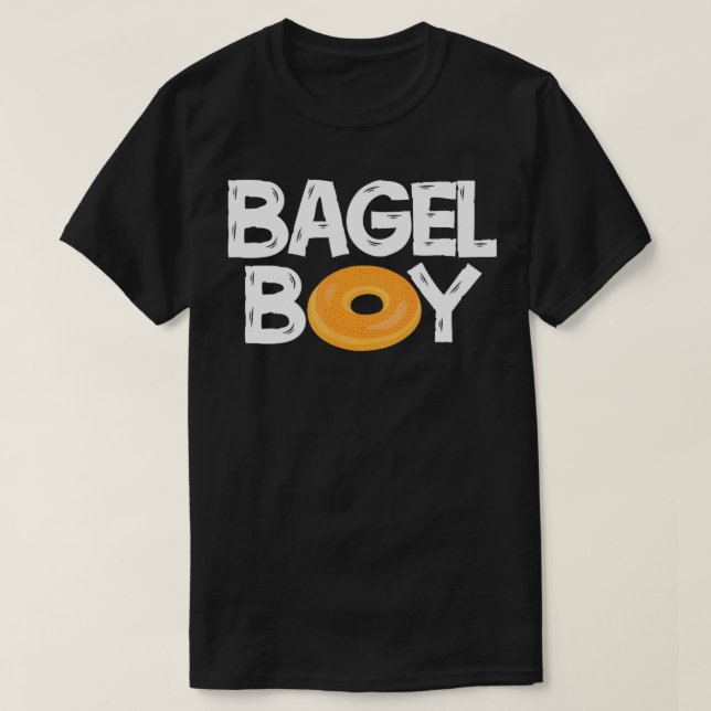 Camiseta Bagel Boy Funny Donut Food Lover (Diseño del anverso)