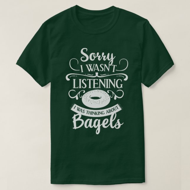 Camiseta Bagel For Bagels Lovers  (Diseño del anverso)
