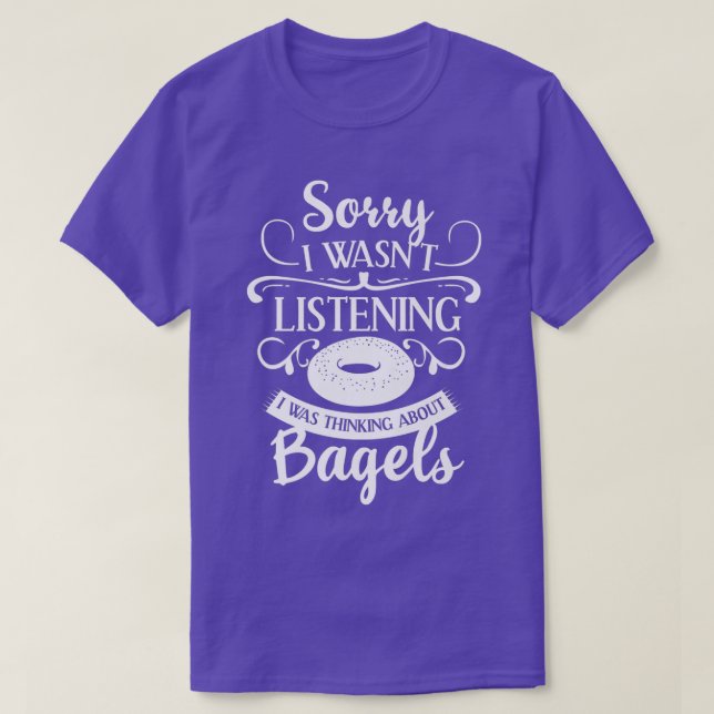 Camiseta Bagel For Bagels Lovers Premium  (Diseño del anverso)
