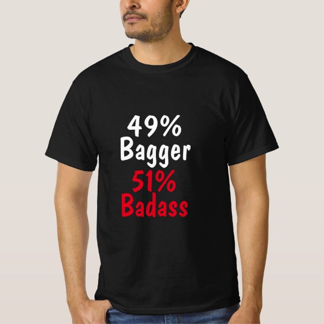Camiseta Bagger Badass (Anverso)