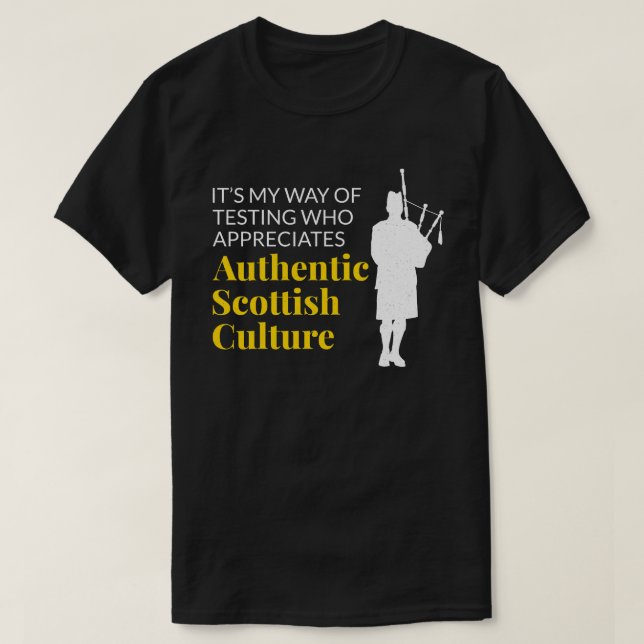 Camiseta Bagpipe Player Musical Instrumental Bagpiper Funny (Diseño del anverso)