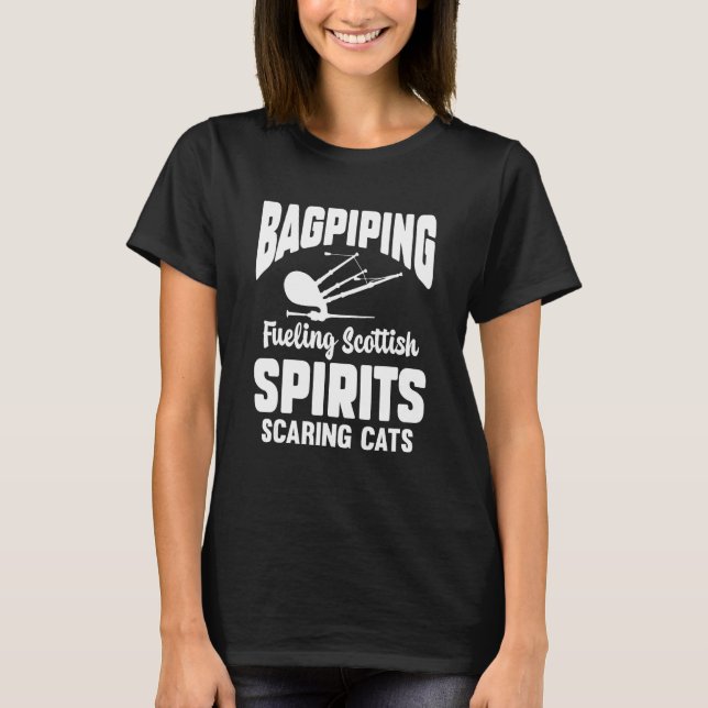 Camiseta Bagpiper Bagpiping Thing Scotsman Musician Scottis (Anverso)