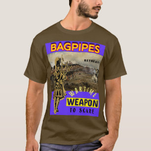Camiseta Bagpipes Arma de guerra 8
