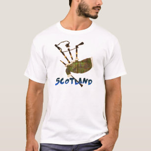 Camiseta Bagpipes de Escocia