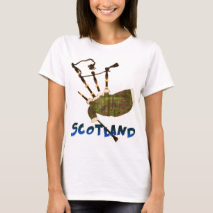 Camiseta Bagpipes de Escocia