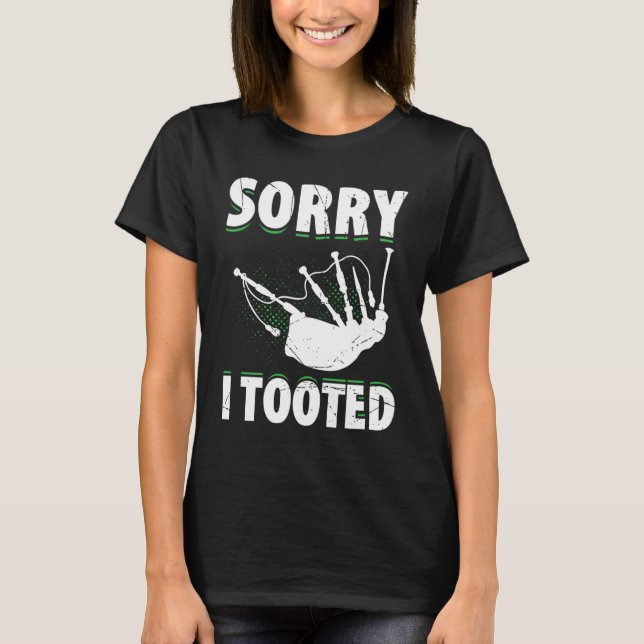 Camiseta Bagpipes For Bagpiperist Bagpipe Player Bagpiping  (Anverso)