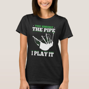 Camiseta Bagpipes Para El Bagpiperismo Bagpitero