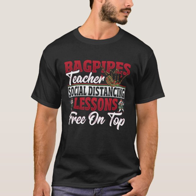 Camiseta Bagpipes Teacher (Anverso)