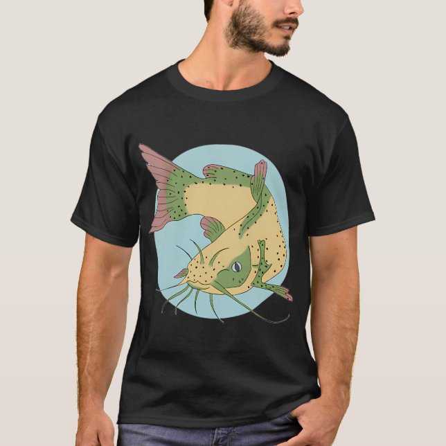 Camiseta bagre cola roja (Anverso)