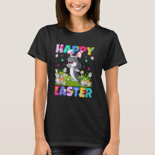 Camiseta Bagre Feliz Caza de Huevos de Pascua Conejo Oreja