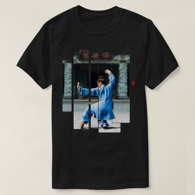 Camiseta Bagua Kung Fu (Diseño del anverso)