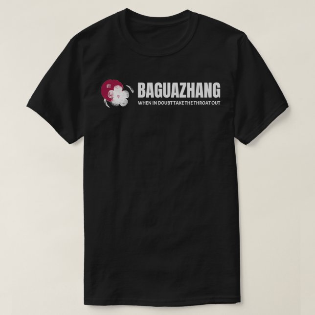 Camiseta Baguazhang Kung Fu Equipo de formación en artes ma (Diseño del anverso)