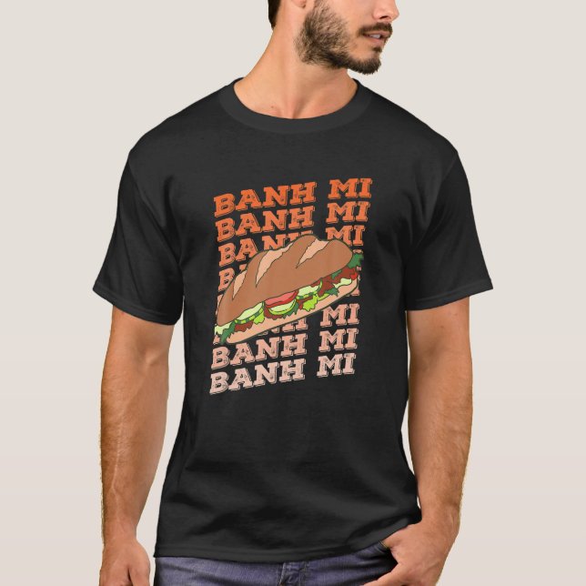 Camiseta Baguette Banh Mi Vietnam (Anverso)