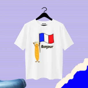 Camiseta Baguette de Francia