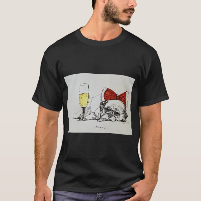 Camiseta Bah hum-pug (Anverso)