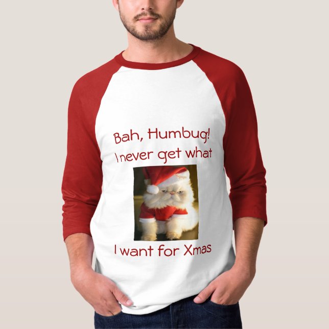 Camiseta Bah Humbug (Anverso)