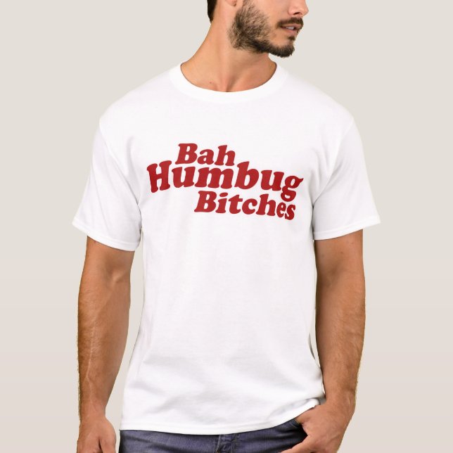 Camiseta Bah Humbug (Anverso)