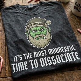 Camiseta Bah Humbug Grinch Style Christmas T-Shirt, Funny 