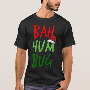 Camiseta Bah Humbug Navidades de Santa Hat Anti-Navidades