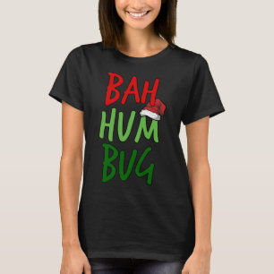 Camiseta Bah Humbug Navidades de Santa Hat Anti-Navidades