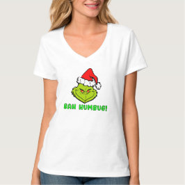 Camiseta Bah Humbug Scrooge Dibujo Animado Esencial de Navi