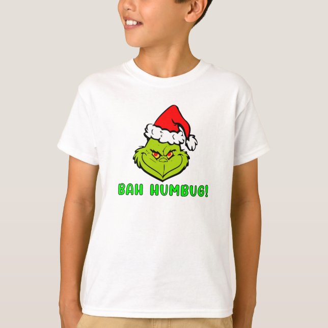 Camiseta Bah Humbug Scrooge Essential Christmas Cartoon (Anverso)