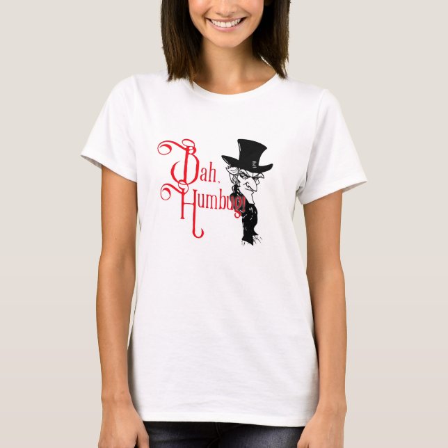 Camiseta Bah Humbug Scrooge Essential T-Shirt (Anverso)