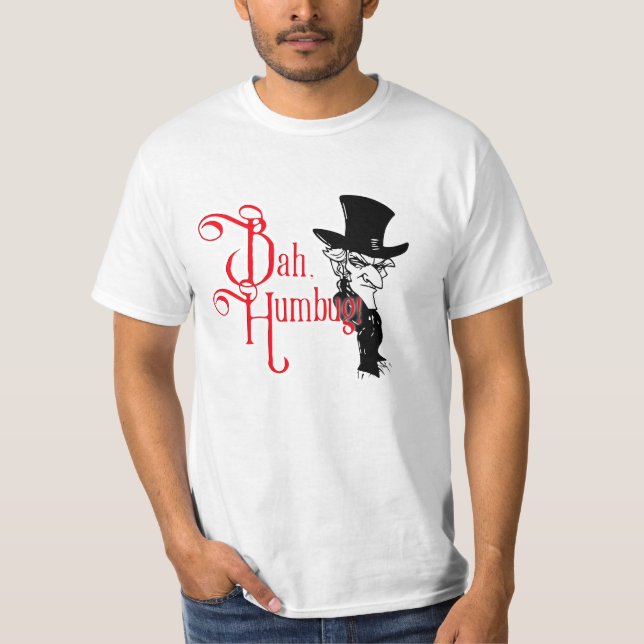 Camiseta Bah Humbug Scrooge Essential T-Shirt (Anverso)