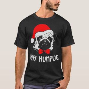 Camiseta Bah Humpug Christmas Pug 