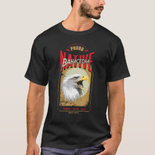 Camiseta Bahacecha Nativo Estadounidense Águila Espíritu Vi