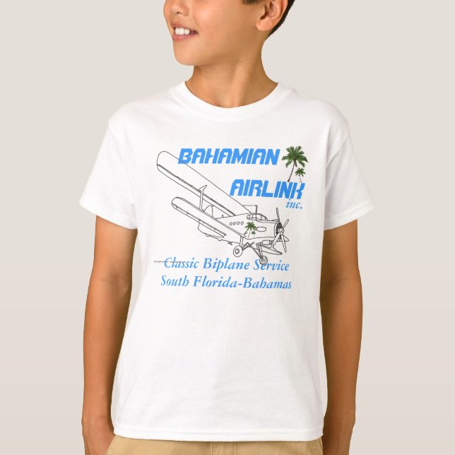 Camiseta Bahamaian Airlink (Anverso)