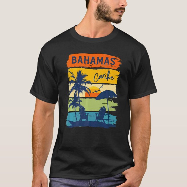 Camiseta Bahamas Caribe 2022 Grupo Familiar de Parejas Vaca (Anverso)